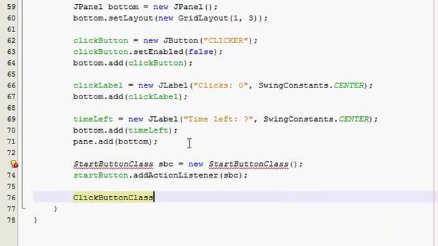 Java GUI Tutorial 32 - Click counter & timer (Part 2 of 4) смотреть онлайн