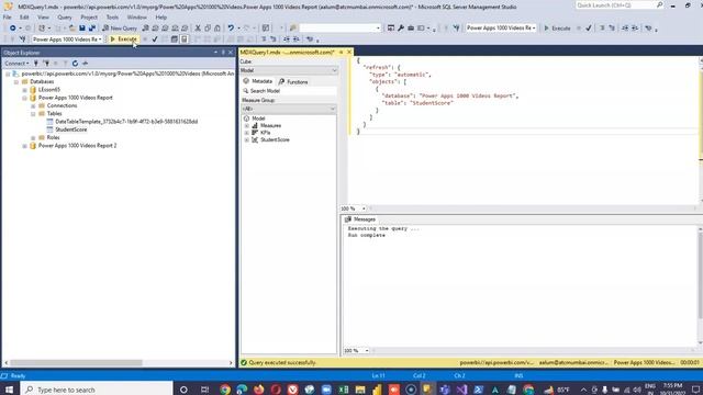 Lesson98- Connect Dataset as Analysis Service- Power BI 1000 Videos смотреть онлайн