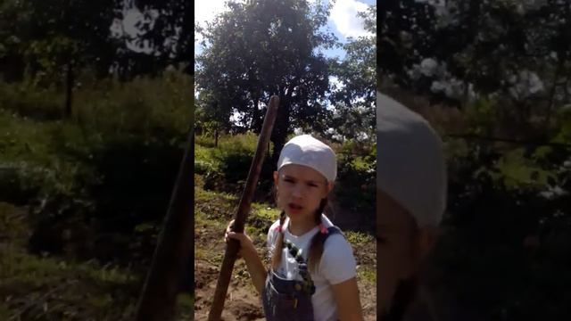 Копаем картошку😍😍😍 смотреть онлайн