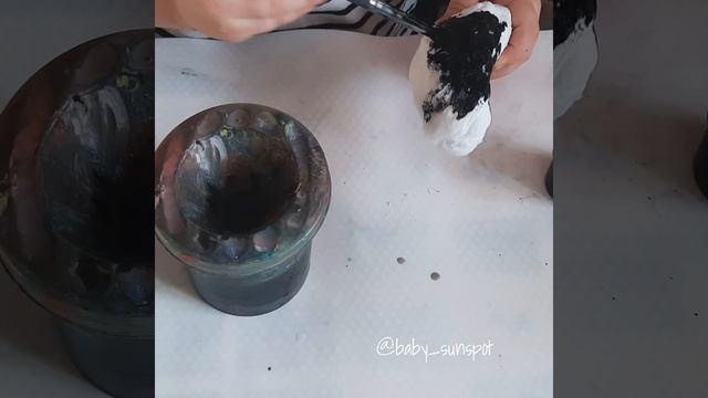 Игрушка из фольги и ваты. Поделка на 4 года. Поделка в садик. Как сделать ворону. Снежная королева. смотреть онлайн