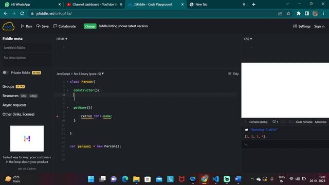 #javascript #oops JavaScript Object Oriented (oops) Concepts | Class | Object смотреть онлайн