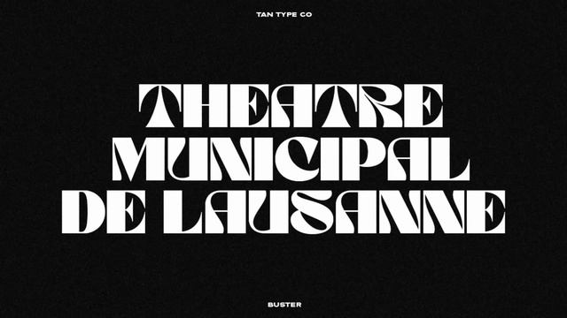 TAN BUSTER Display Fonts | Template PSD смотреть онлайн