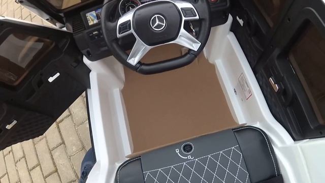 Обзор!.. Детский электромобиль Mercedes-Benz G65 4WD