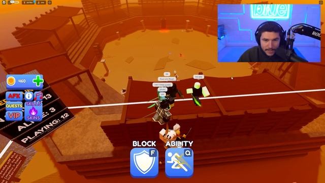 I Got Beat By Preston From Pet Simulator In Roblox Blade Ball смотреть онлайн