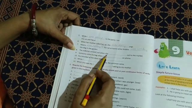 Verbs: Past Tense and past continuous exercises. смотреть онлайн