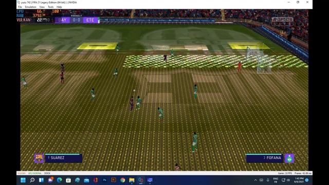 FIFA 21 Yuzu Emulator On Gt 710 | 4GB Ram | SSD | Windows 11