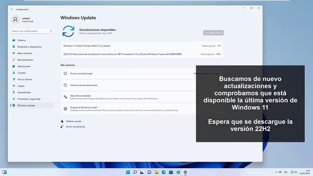 Actualizar a Windows 11 22H2 ✔️ смотреть онлайн