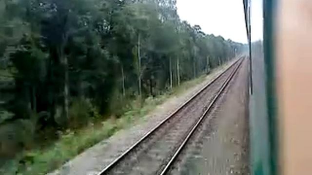 видео из окна поезда Москва - Астрахань - 2 смотреть онлайн