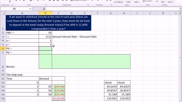 Excel Finance Class 32: Calculate Present Value of Annuity (PV Function) смотреть онлайн