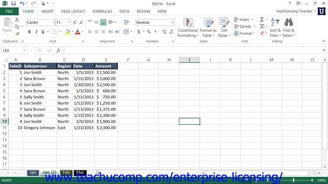 Microsoft Office Excel Tutorial 2013 Worksheets 8.7 Employee Group Training смотреть онлайн