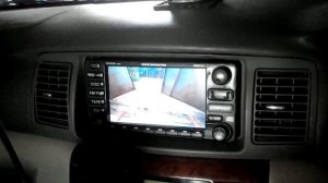 Подключение камеры заднего вида на Toyota Corolla e12