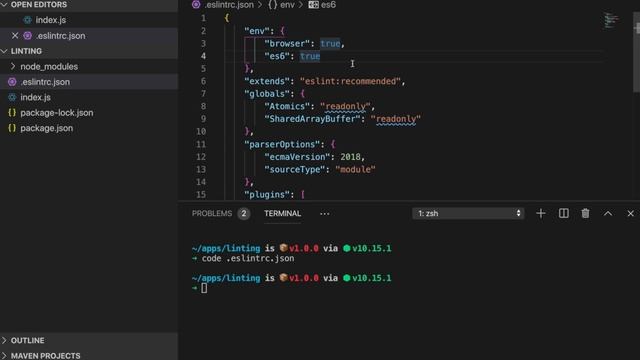 Core Features of ESLint смотреть онлайн