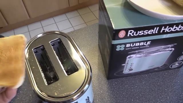 Russell Hobbs Bubble - TOASTER - soft green oder soft pink смотреть онлайн