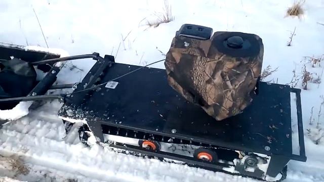 Мотобуксировщик снежок смотреть онлайн