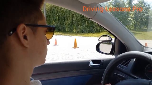 "Змейка" – базовое упражнение для приобретения навыков маневрирования смотреть онлайн