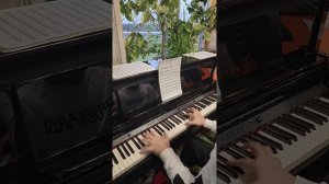 Дожди И.Корнелюк, 1,6 года занятий на фортепиано, по мелодии и аккордам