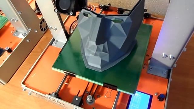 Печать ПЛА на 3D-принтере Faberant на скорости 100мм/сек смотреть онлайн