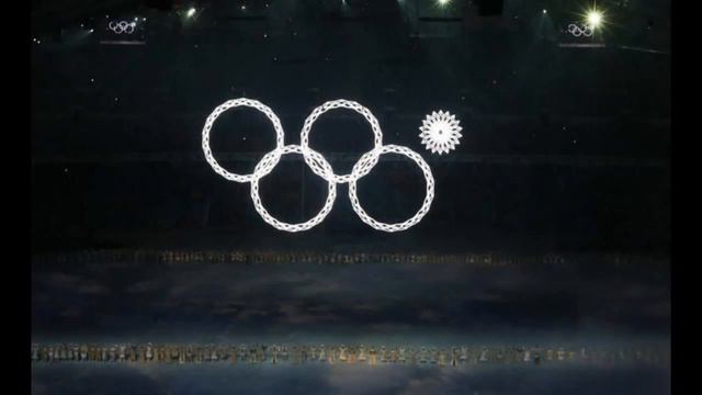 Одно из колец на олимпиаде не раскрылось, Сочи 2014 смотреть онлайн