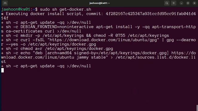 Install Docker on linux with get-docker script смотреть онлайн
