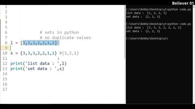 Sets in python in Telugu | Learn Python in Telugu | Lesson - 7 смотреть онлайн