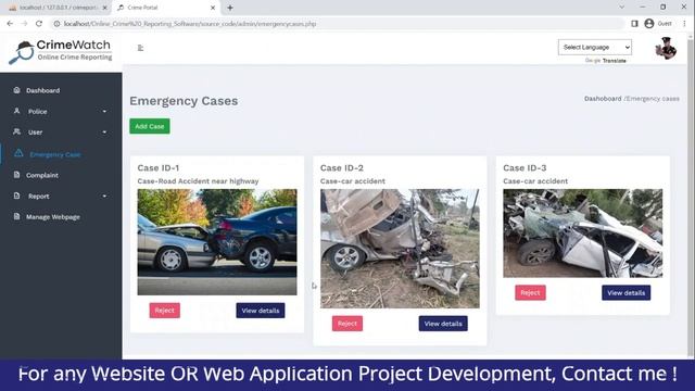 Crime reporting system project in php | Police station management system project in php смотреть онлайн