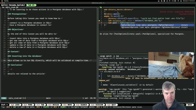 Stream archive: Redoing the connection lesson and learning sqlx queries (2023-09-27 evening) смотреть онлайн