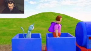 Даша и Животное - Тарантас (3D-Анимация) - реакция на Esay Animation