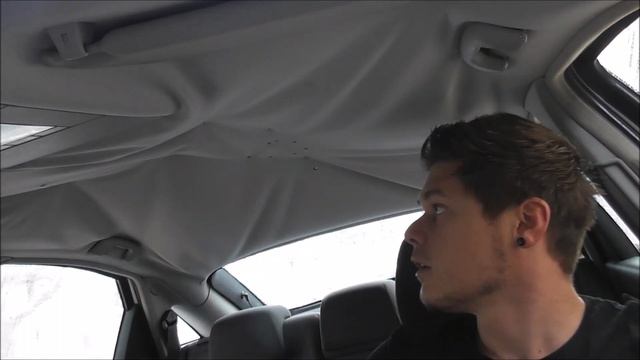 How to Repair a Sagging Roof Lining in Car -- VERY EASY FAST & CHEAP NO GLUE смотреть онлайн