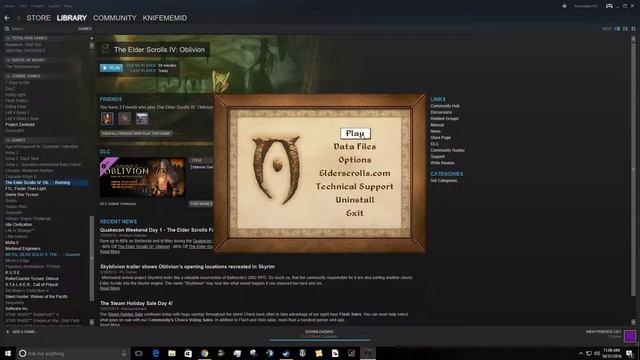Oblivion launch error PLZ HALP смотреть онлайн