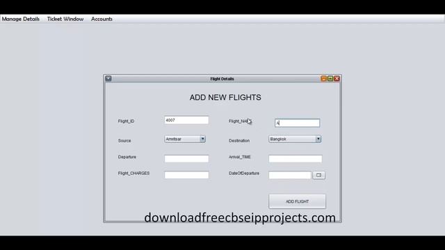 Airline Reservation System - CBSE ip Project for Class 12 (Java Netbeans and MySql) смотреть онлайн