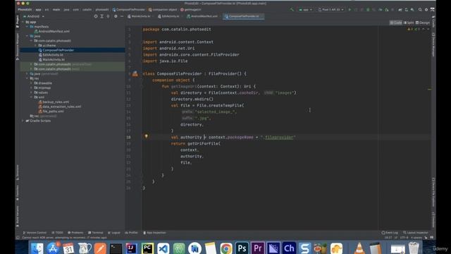 photo editing app using kotlin android studio part 04 Camera functionality смотреть онлайн
