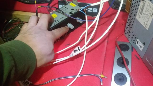 Azlk-2140 подключение акустики, первое тестирование, самодельный усилитель 4 канала Dls Fli Tda7384