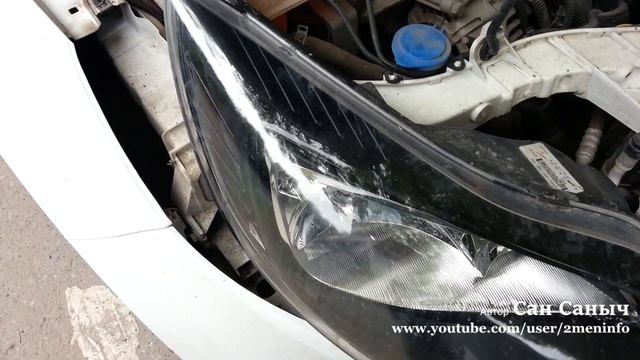 Как заменить лампочку габаритных огней спереди на форд фокус 3 смотреть онлайн