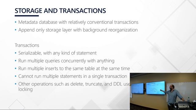Hardware Accelerated Database Lectures #3 - SQream DB (Jake Wheat + Arnon Shimoni) смотреть онлайн