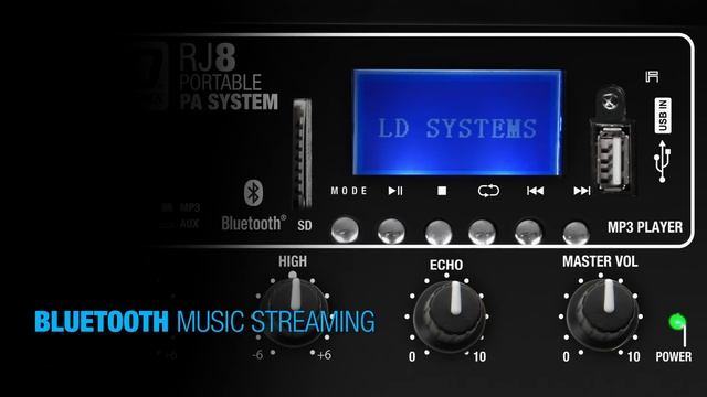 LD Systems Road Jack Series RJ8 and RJ10 Portable Bluetooth Speakers with 3 Channel Mixer смотреть онлайн