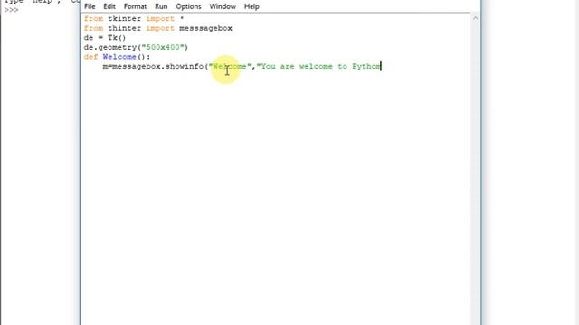 Python Messagebox смотреть онлайн