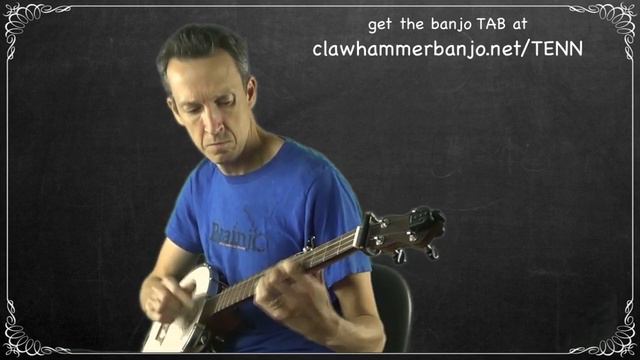Clawhammer Banjo - Tune (and Tab) of the Week: "Tennessee Breakdown" смотреть онлайн