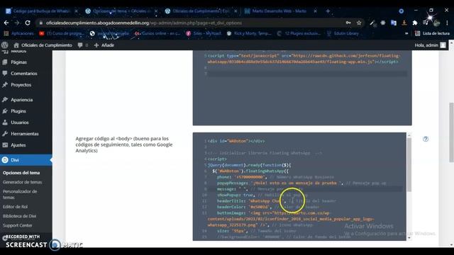 Como vincular WhatsApp en sitios realizados con Divi themes para WordPress смотреть онлайн