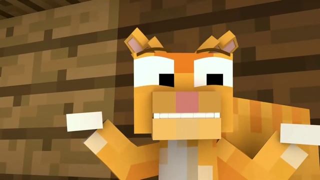 Жизнь маленьких котят - Minecraft Animation смотреть онлайн