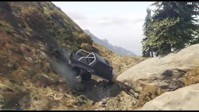GTA 5 Mercedes G 6X6 Mountain | GTA V смотреть онлайн