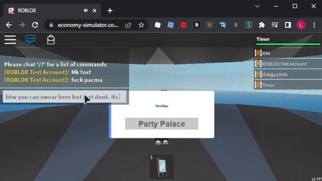 Economy Simulator: A Old Roblox Revival Based On A Website [ORR Review] смотреть онлайн