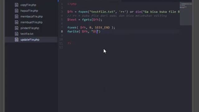 php file handling update file смотреть онлайн