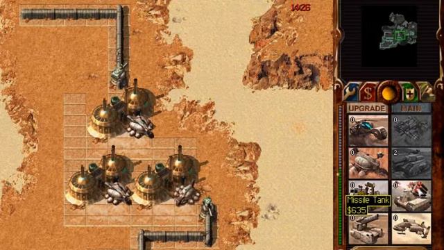 Dune 2000 - House Ordos - Mission 6 - Map 1 (Walkthrough) смотреть онлайн