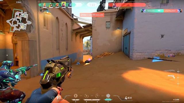 5000 Hours Of TF2 Sniper Main In Valorant Be Like..... смотреть онлайн