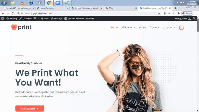 eCommerce Website WordPress Woo commerce | How to Create eCommerce WordPress Website 2020 смотреть онлайн