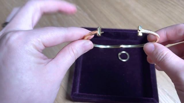 中文Review: Tiffany T1 手镯和戒指 （带钻）diamond bracelet and ring смотреть онлайн