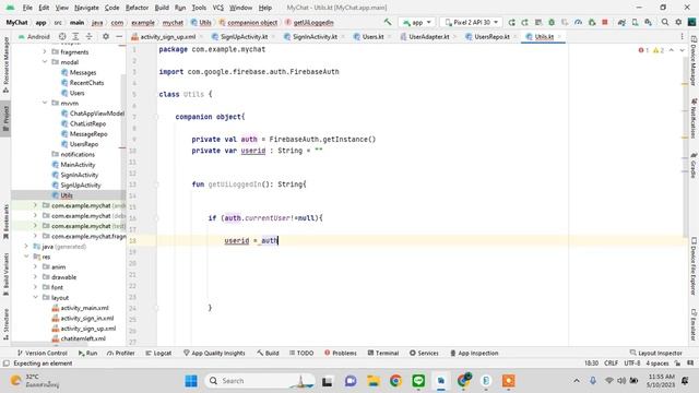 4. Displaying Users | Chat Messenger App | Kotlin | Firebase | смотреть онлайн