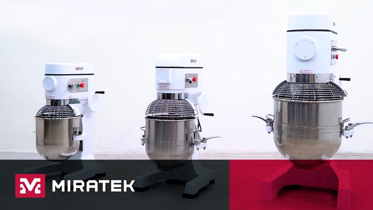 Миксеры планетарные Miratek серии MGR смотреть онлайн