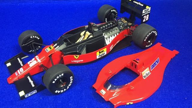 Finished work : Hasegawa 1/24 Ferrari F1 89 G. Berger смотреть онлайн