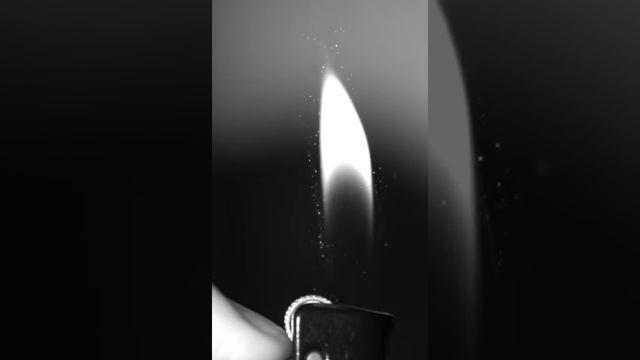 Как загорается зажигалка, высокоскоростная съемка/ As the lights up lighter, high-speed movie смотреть онлайн